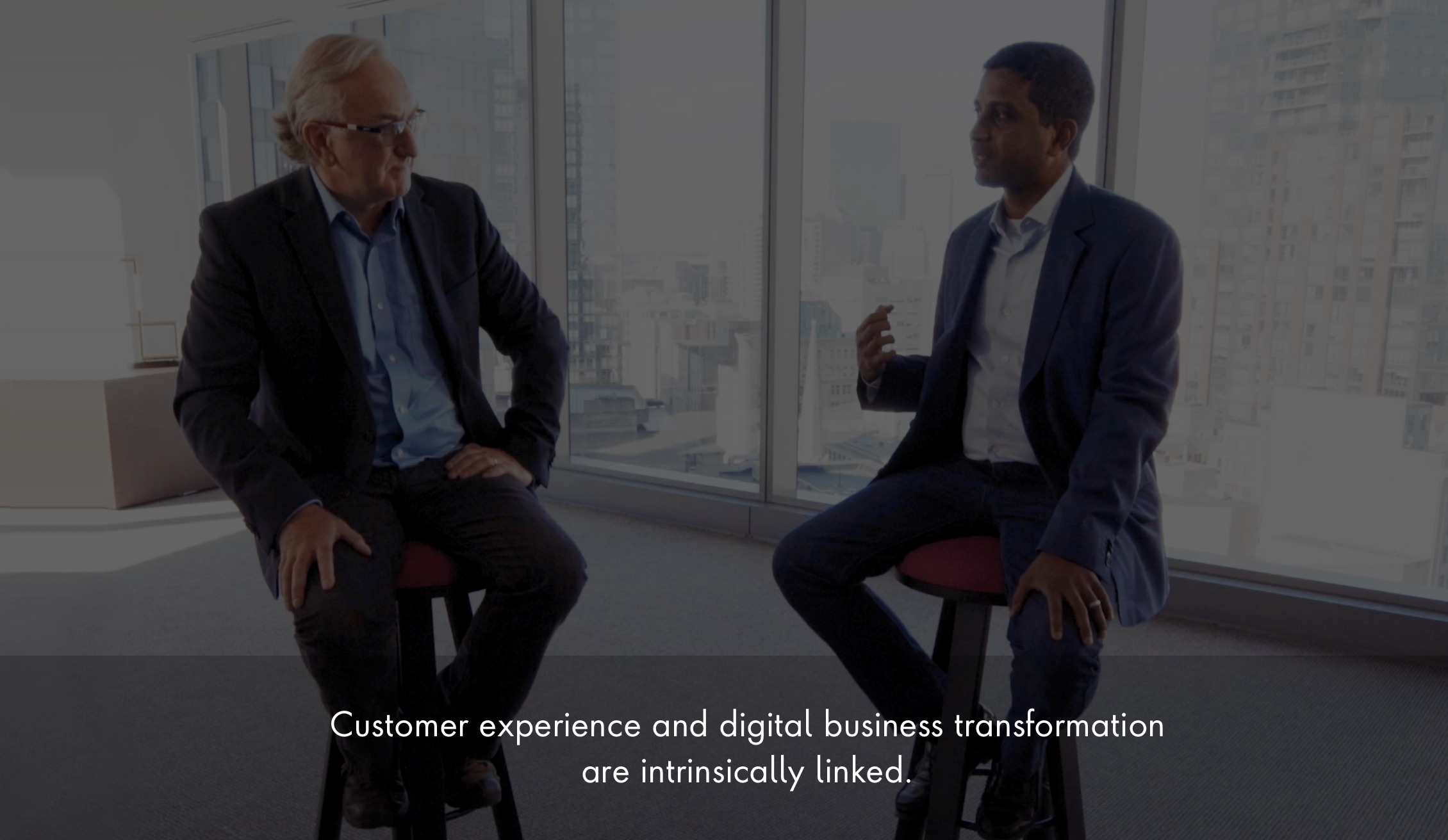 Customer experience and digital business transformation are intrinsically linked.
