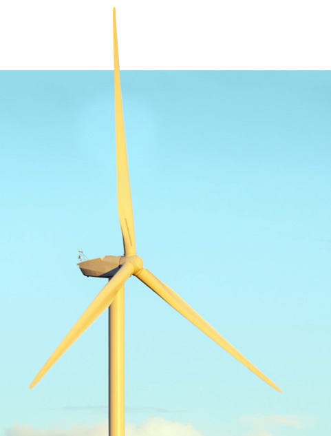 Windmill showing momentum