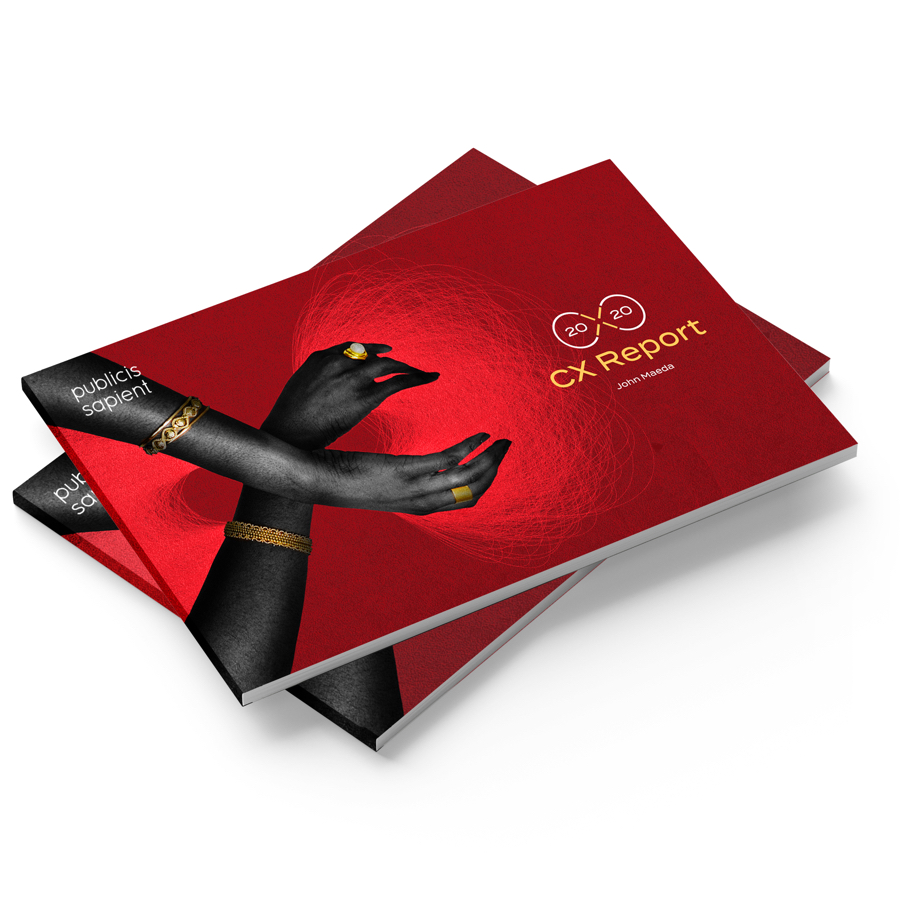 Copy of the cover of John Maeda's upcoming CX Report